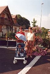 1996 - Saint-Pryvé 04 (Colette, Marie-Jo et Jean-Christophe)